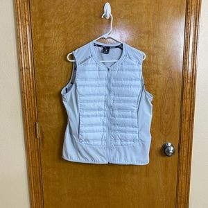 Women Nike Aeroloft Running Vest 856636 043 SIZE XL Pure Platinum Light Gray